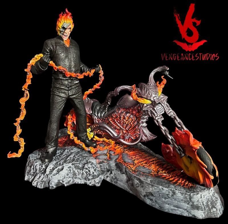 Ghost Rider 3D print model_10