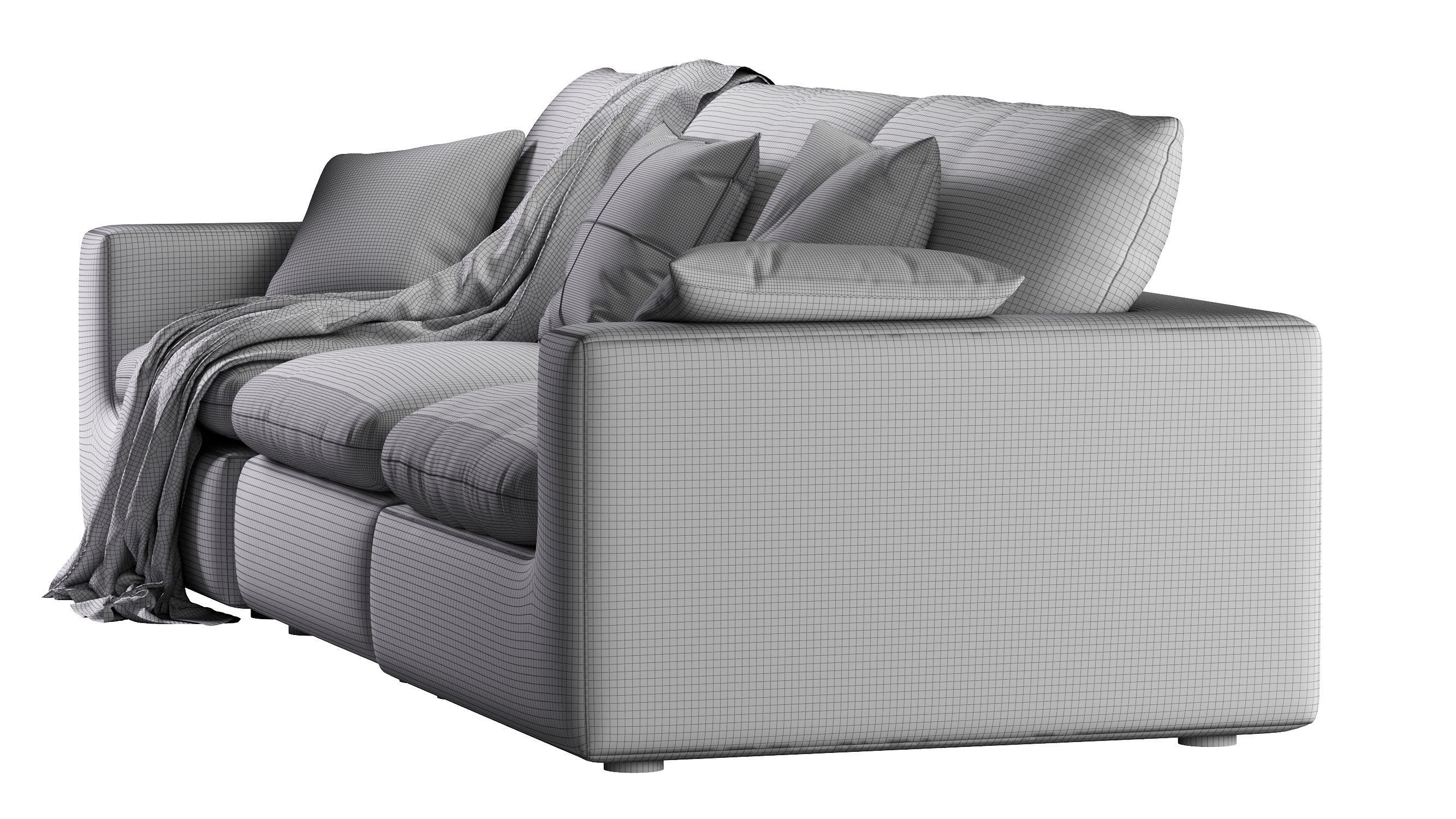 Dawson Extended Sofa 3D model_20