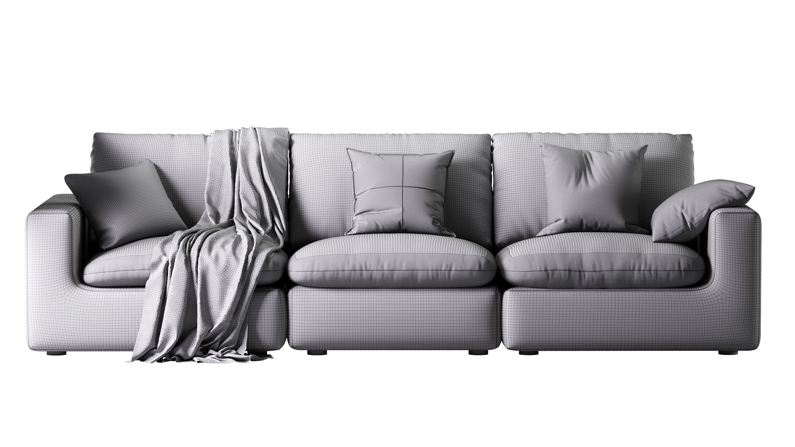 Dawson Extended Sofa 3D model_18