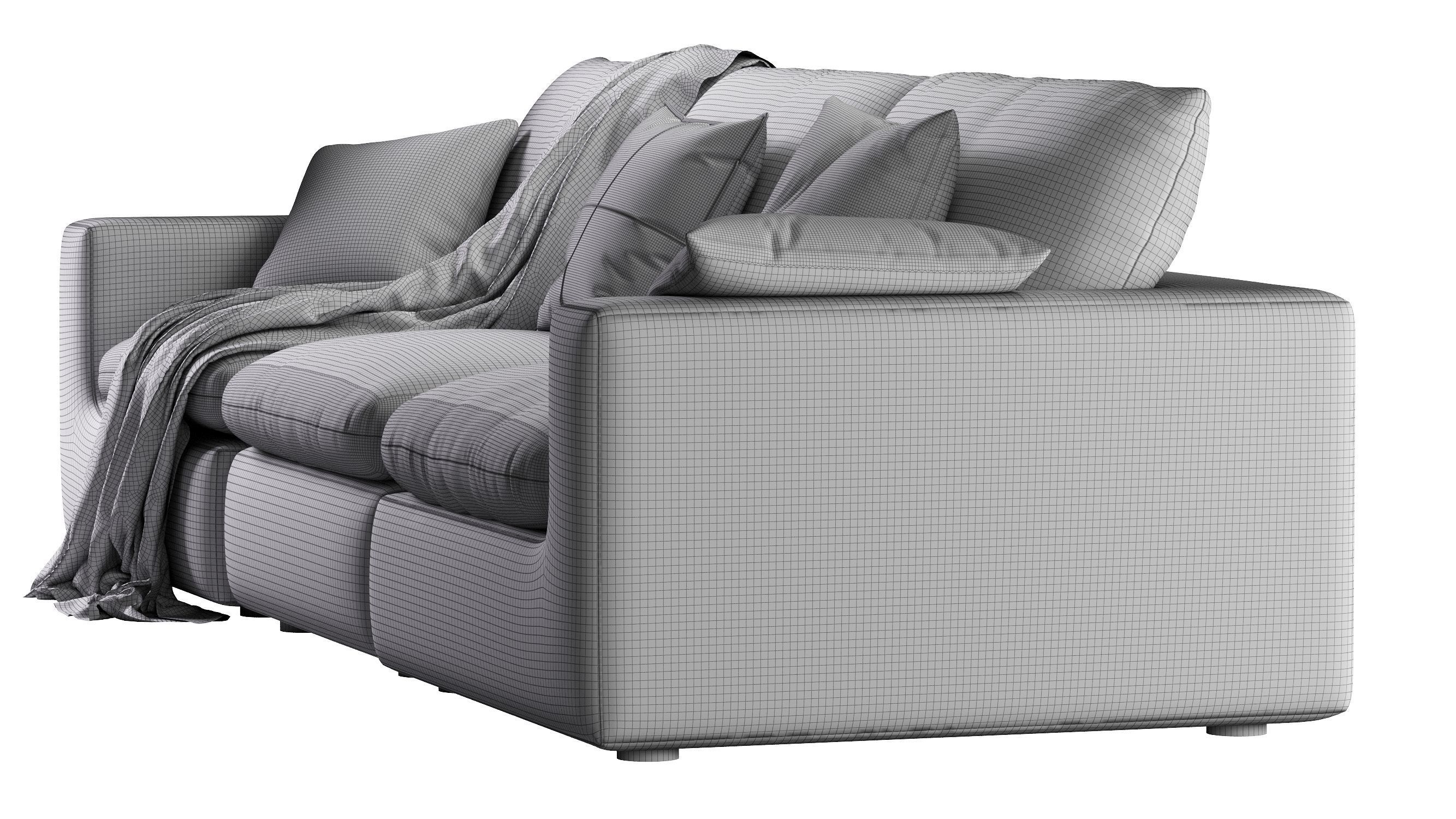 Dawson Extended Sofa 3D model_23