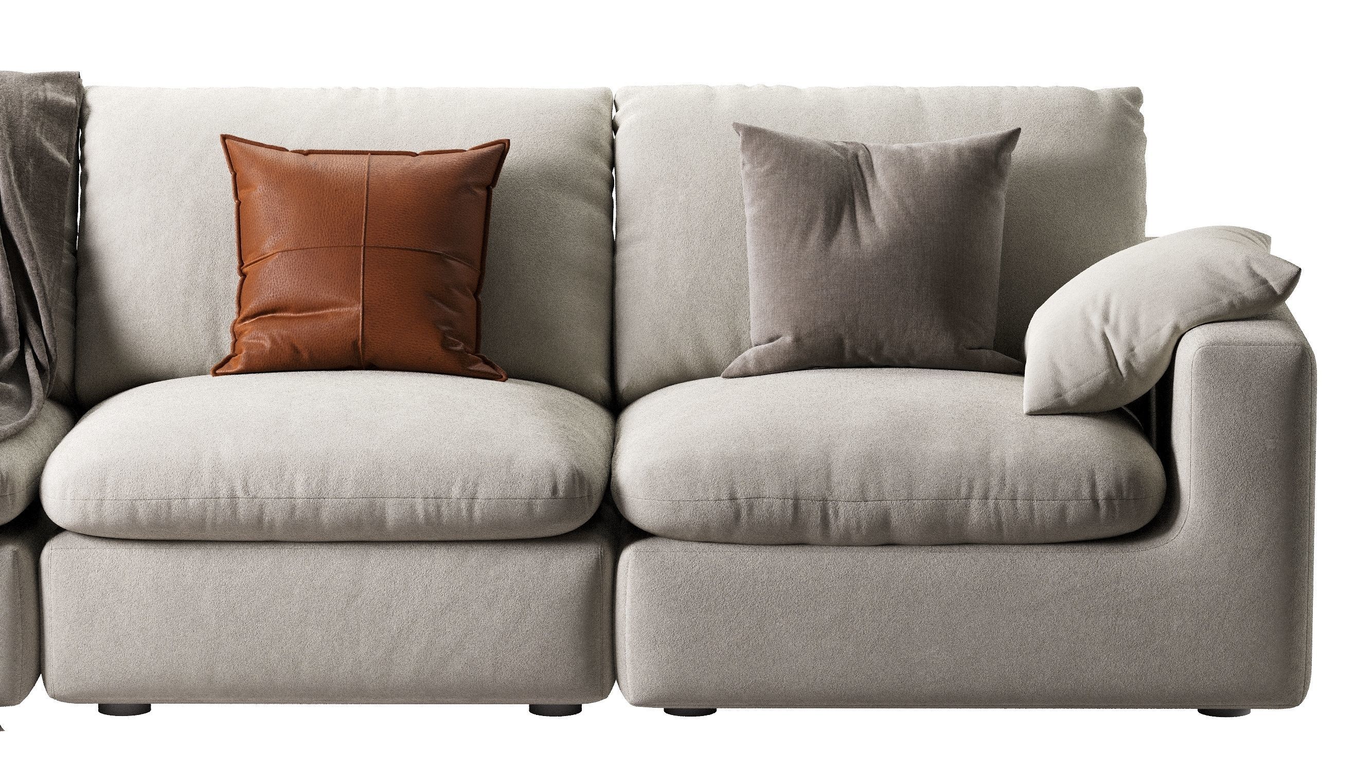 Dawson Extended Sofa 3D model_10
