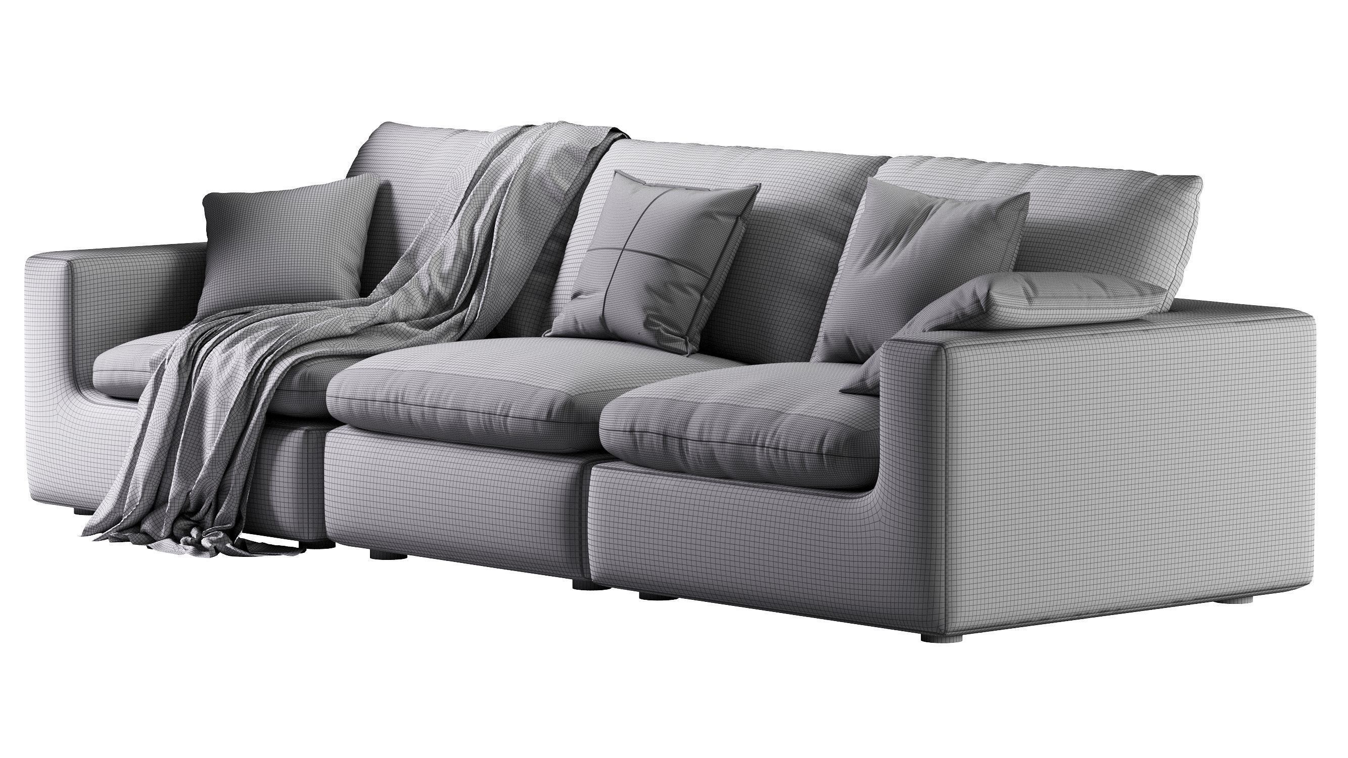 Dawson Extended Sofa 3D model_16