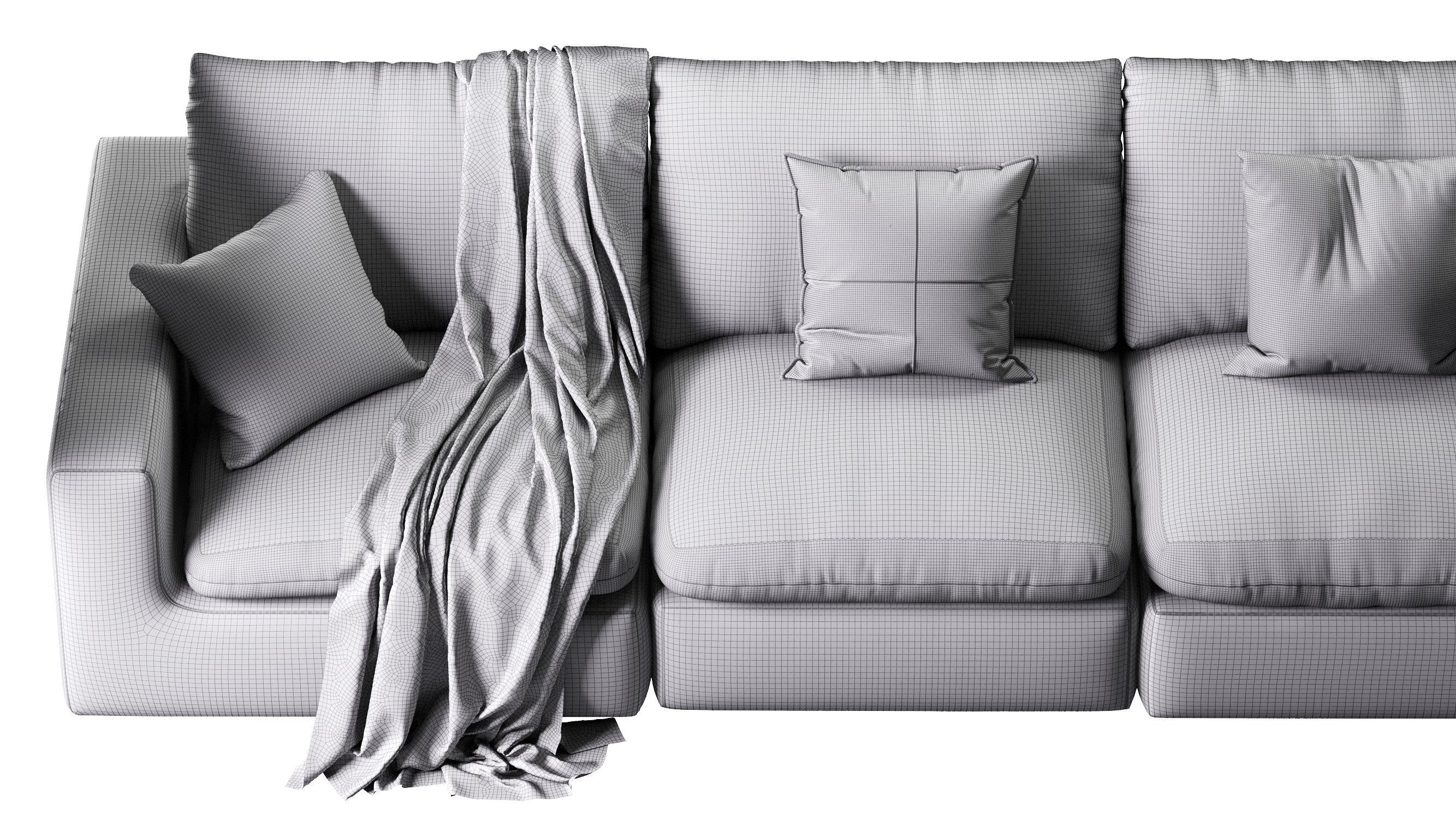 Dawson Extended Sofa 3D model_19