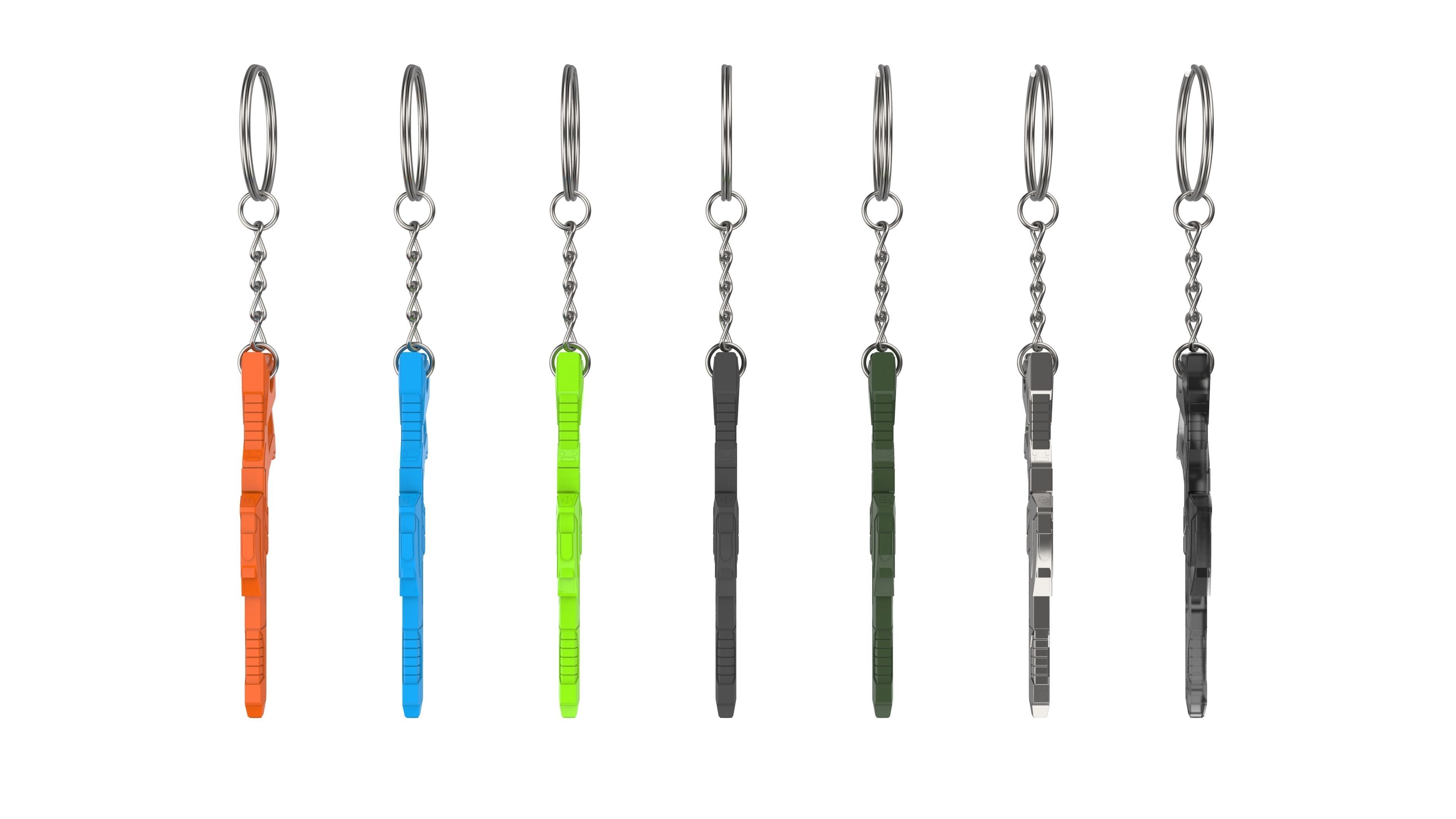 Keychain - Type 3A Phaser - Star Trek First Contact - STL 3D print model_16