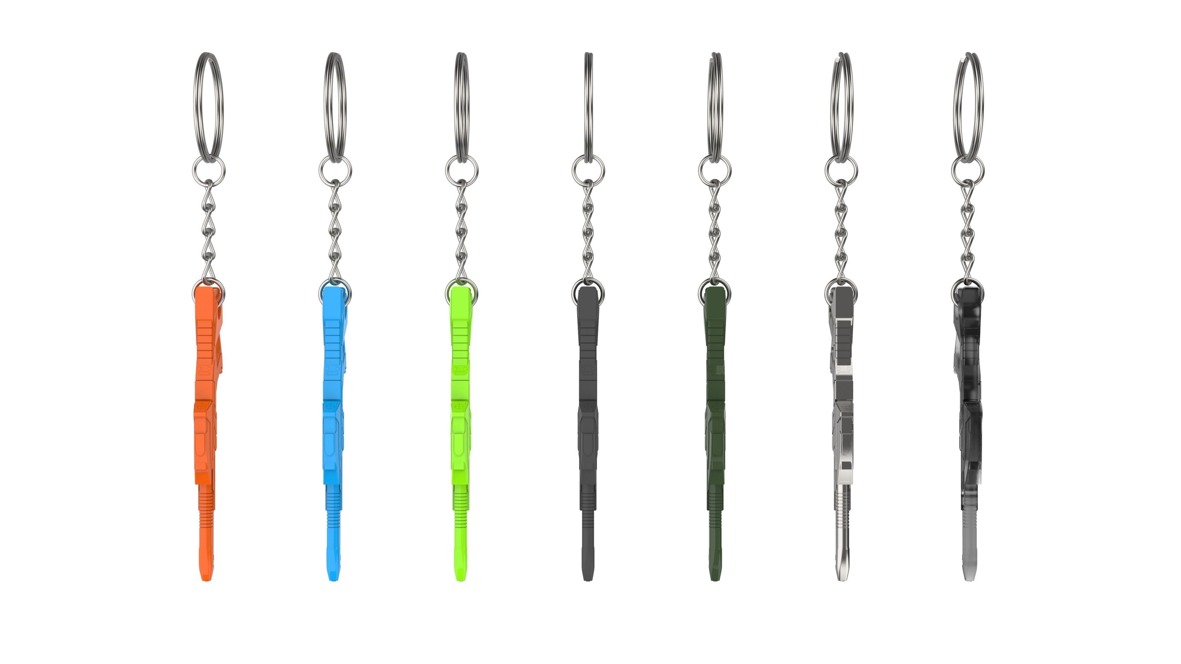 Keychain - Type 3B Phaser - Star Trek First Contact - STL 3D print model_16