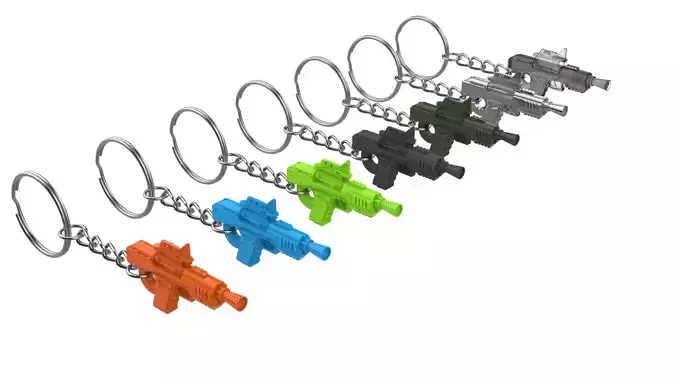 Keychain - SE-44C Blaster - Star Wars - Printable - STL 