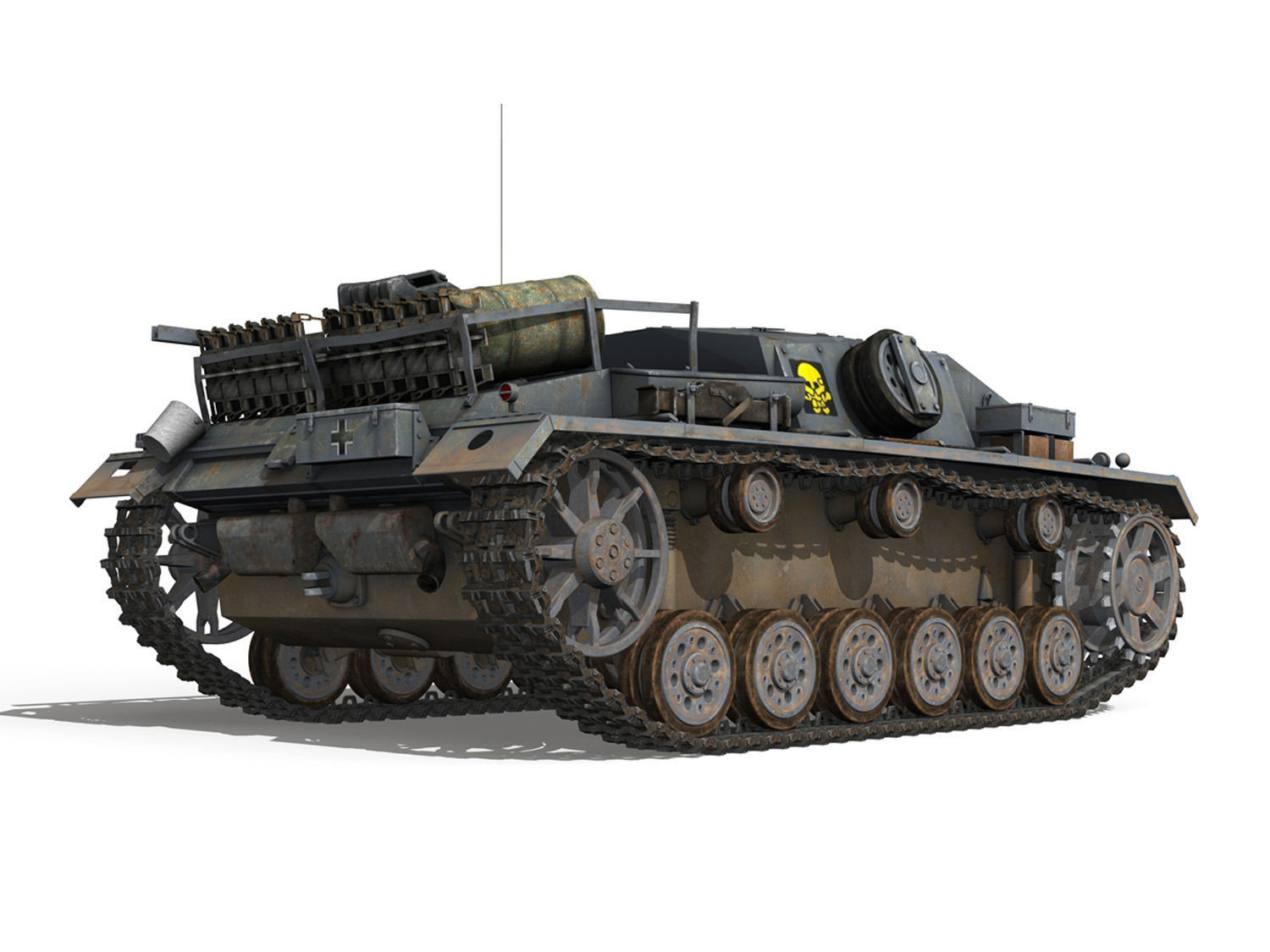 StuG III - Ausf D - StuG Abt 192 3D model_5