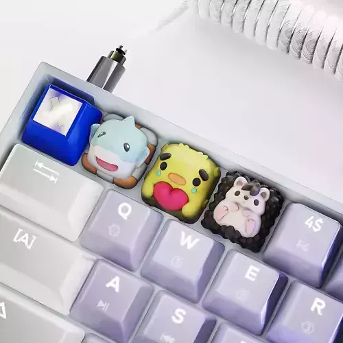 Cute Animals Vol I Keycaps - Mechanical Keyboard
