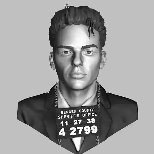 Frank Sinatra bust 3D print model