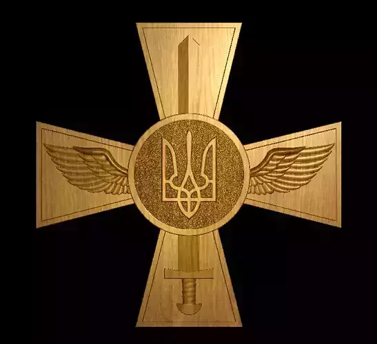 Air Forces of Ukraine 3D print model