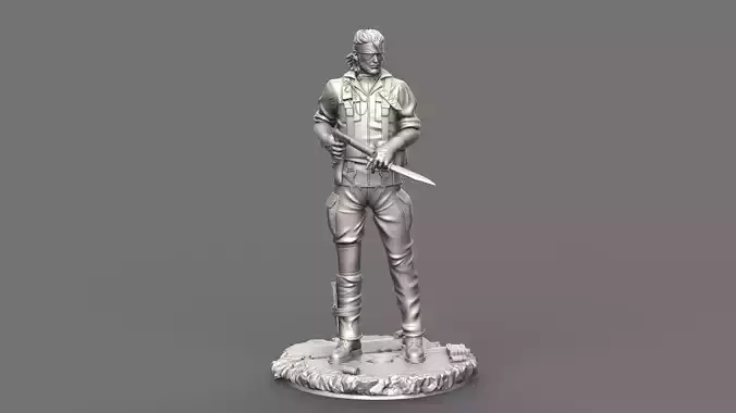 Snake Metal Gear Solid 3 figure