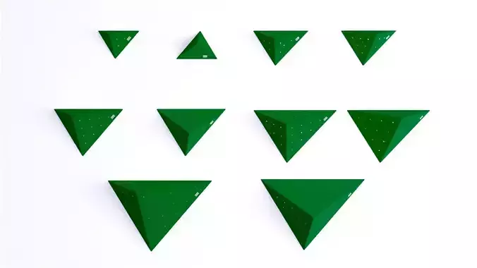 Rock Climbing Boulders - Axis asymmetrical 2  3D model