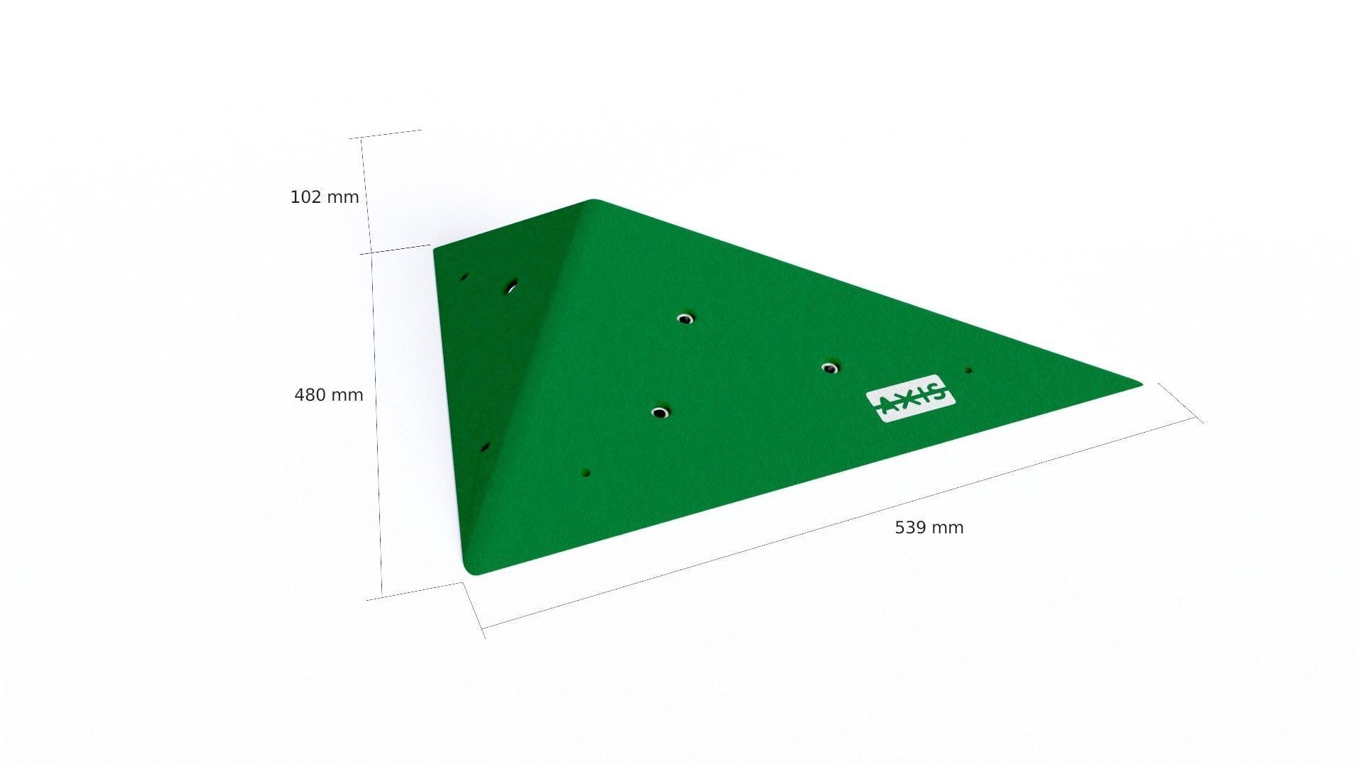 Rock Climbing Boulders - Axis asymmetrical 2  3D model_1