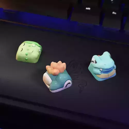 Sleeping poke Keycaps - Mechanical Keycaps 3D print model
