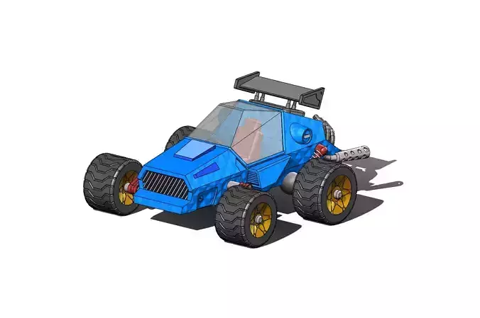 Buggy - 3D model for 3D printing 3D print model