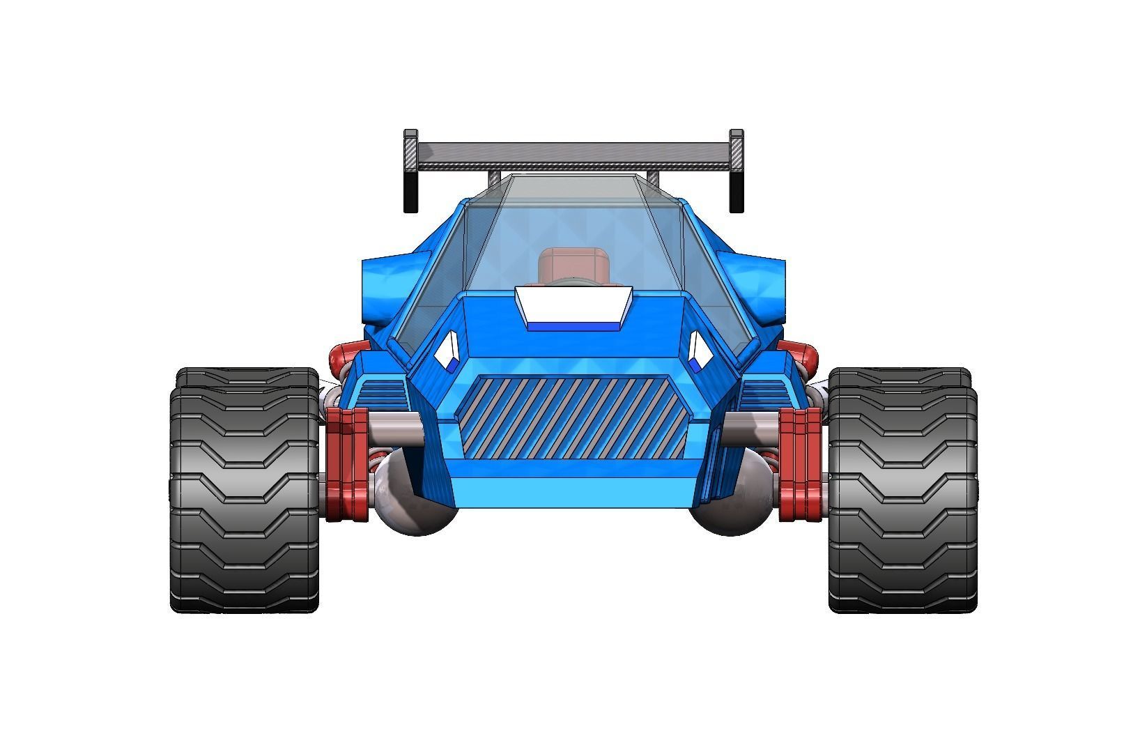 Buggy - 3D model for 3D printing 3D print model_2