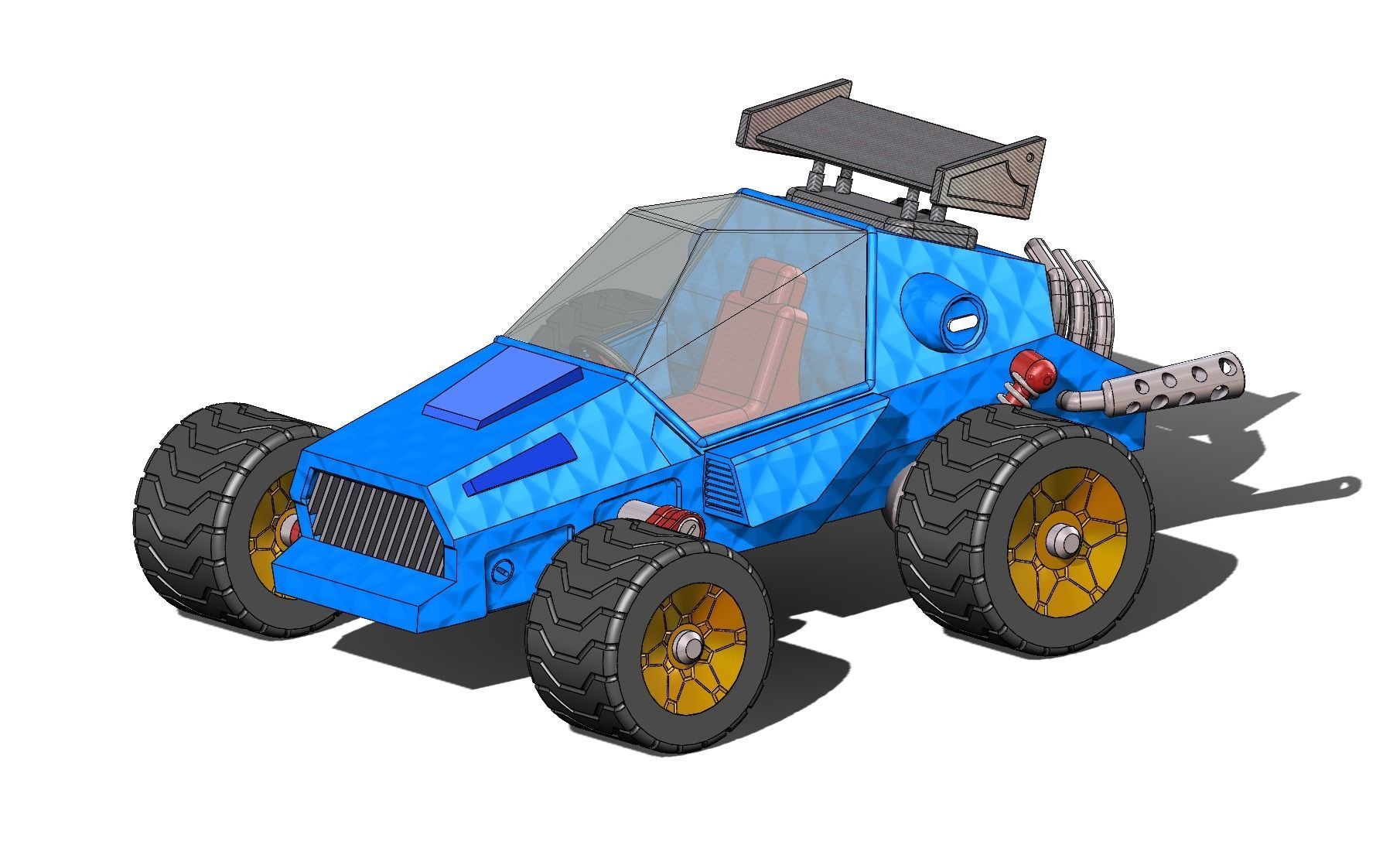 Buggy - 3D model for 3D printing 3D print model_3