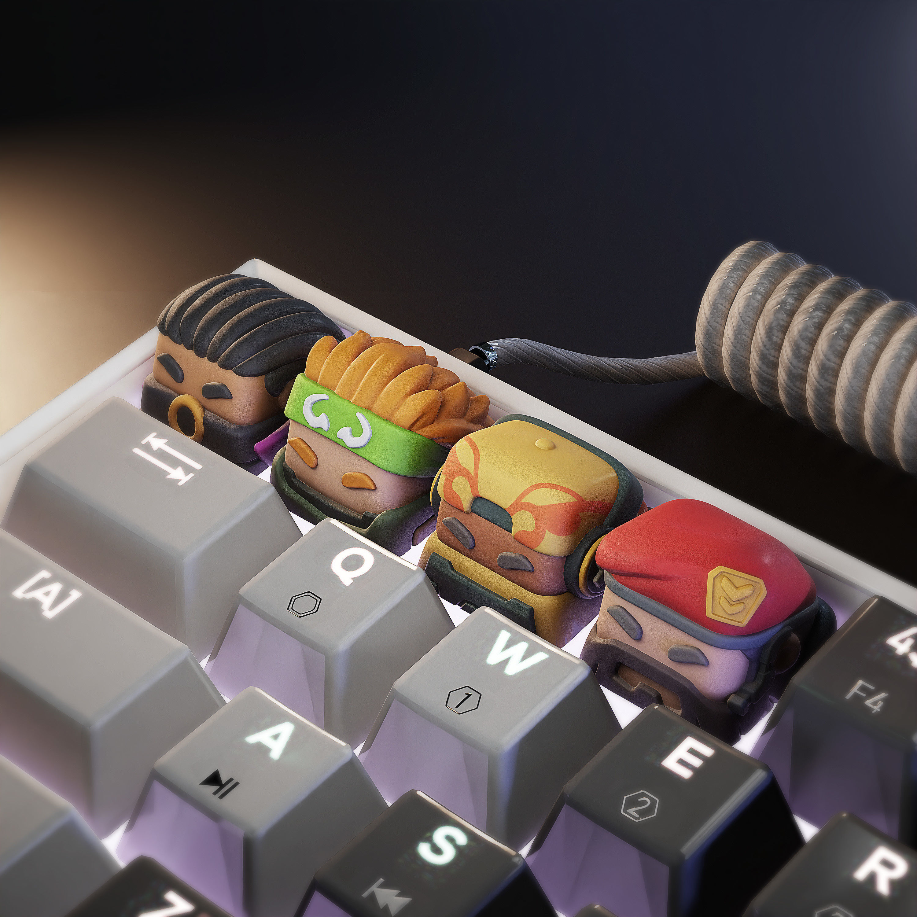 Valorant Keycaps Vol II - Mechanical Keyboard 3D print model_2
