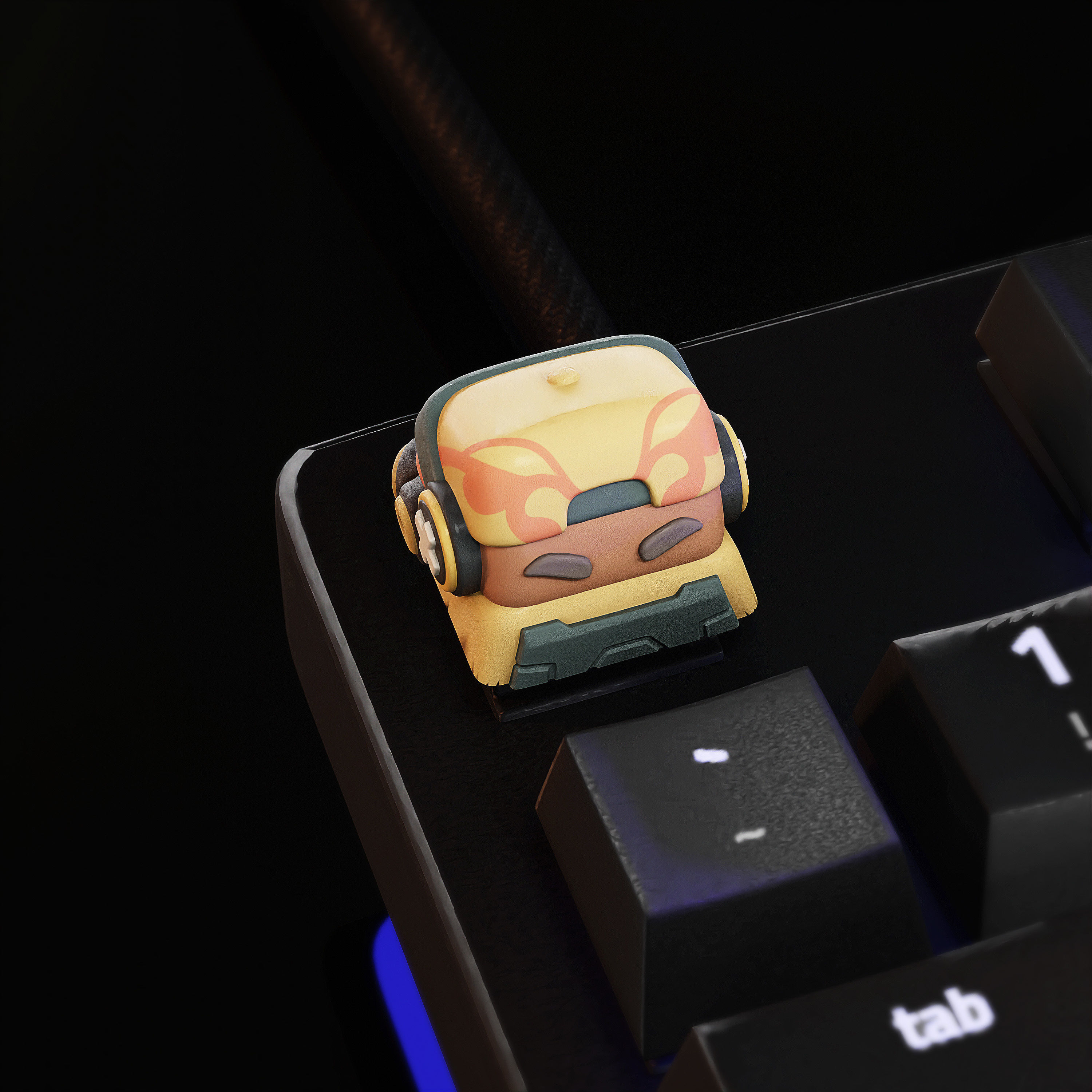 Valorant Keycaps Vol II - Mechanical Keyboard 3D print model_7