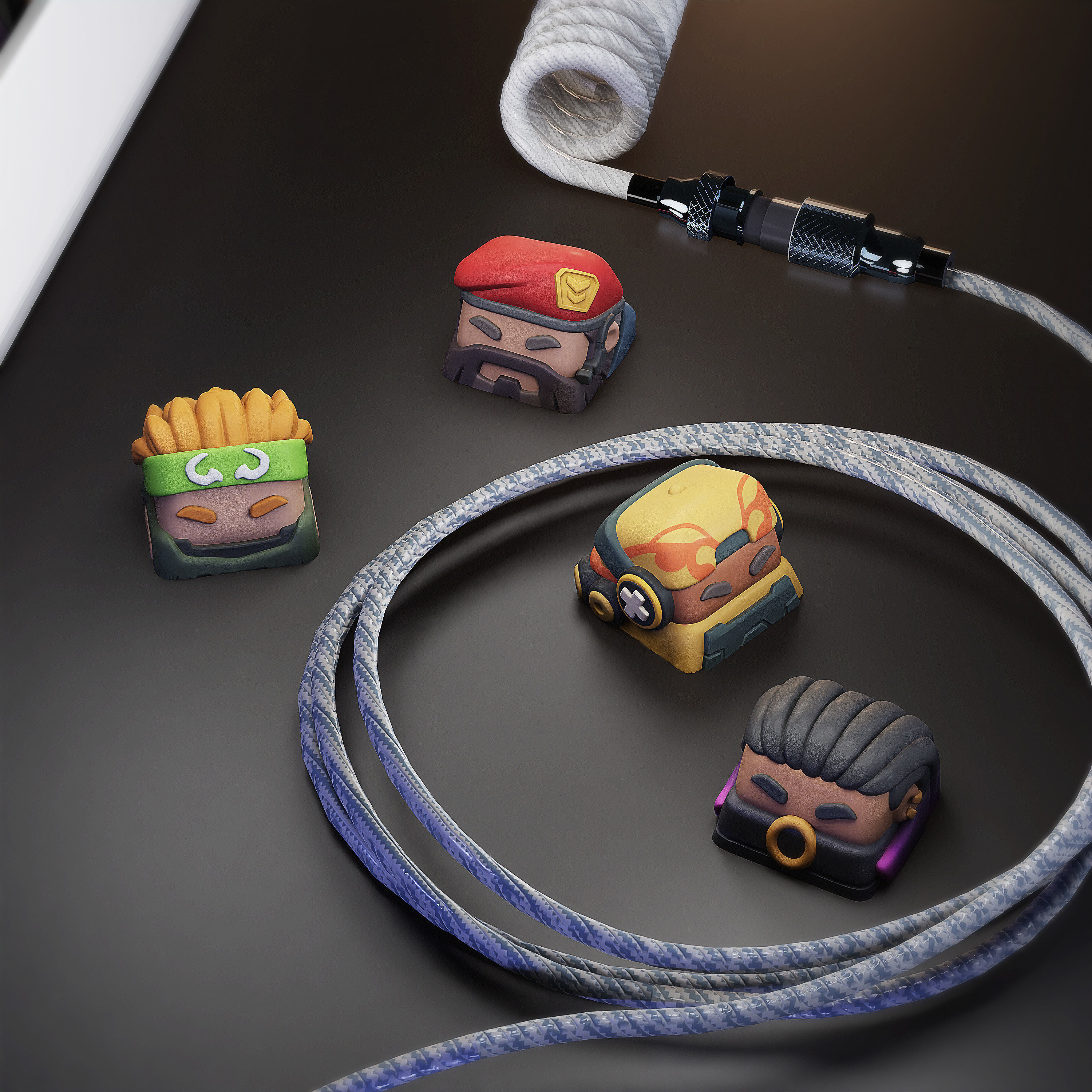 Valorant Keycaps Vol II - Mechanical Keyboard 3D print model_3