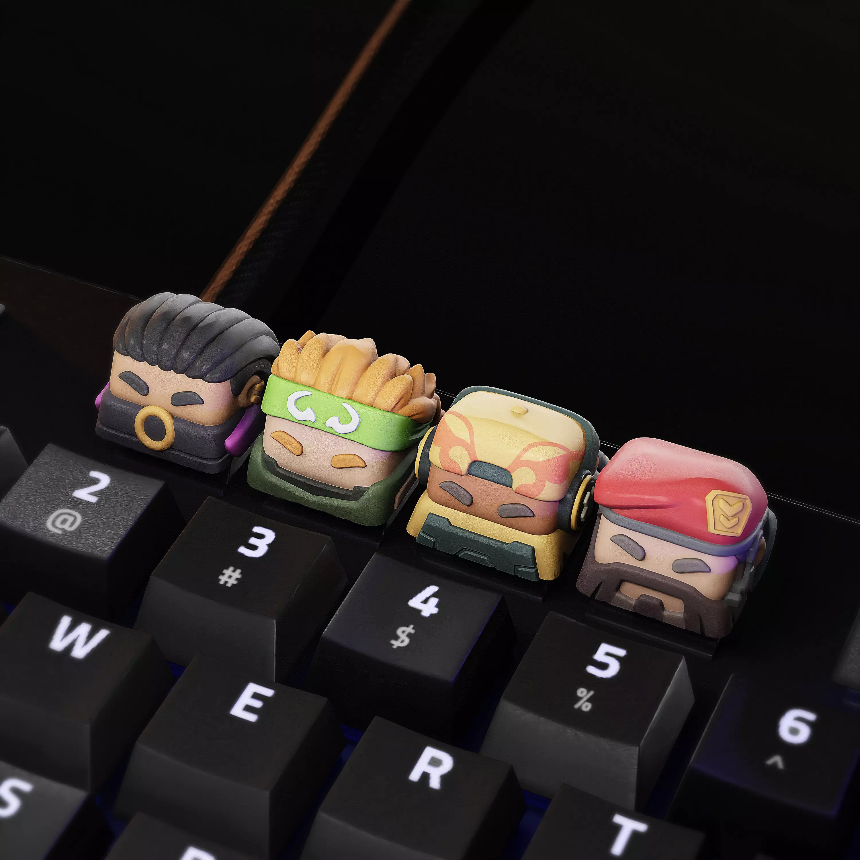 Valorant Keycaps Vol II - Mechanical Keyboard 3D print model_0