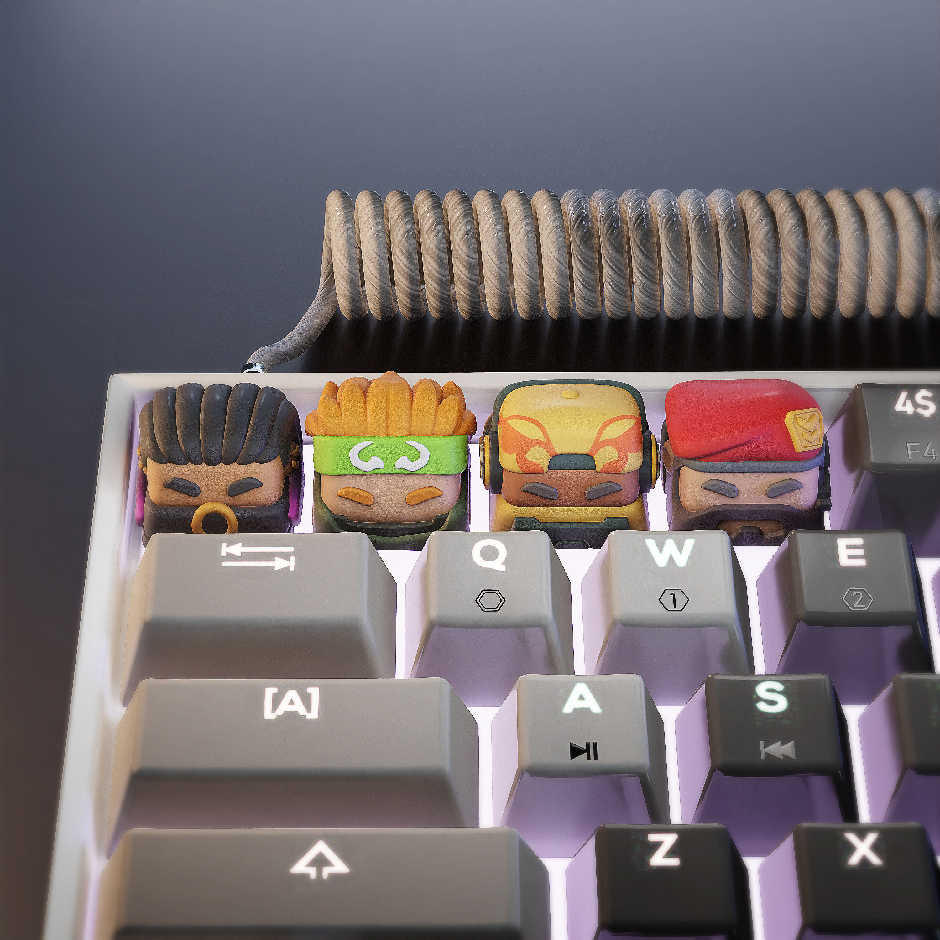Valorant Keycaps Vol II - Mechanical Keyboard 3D print model_1