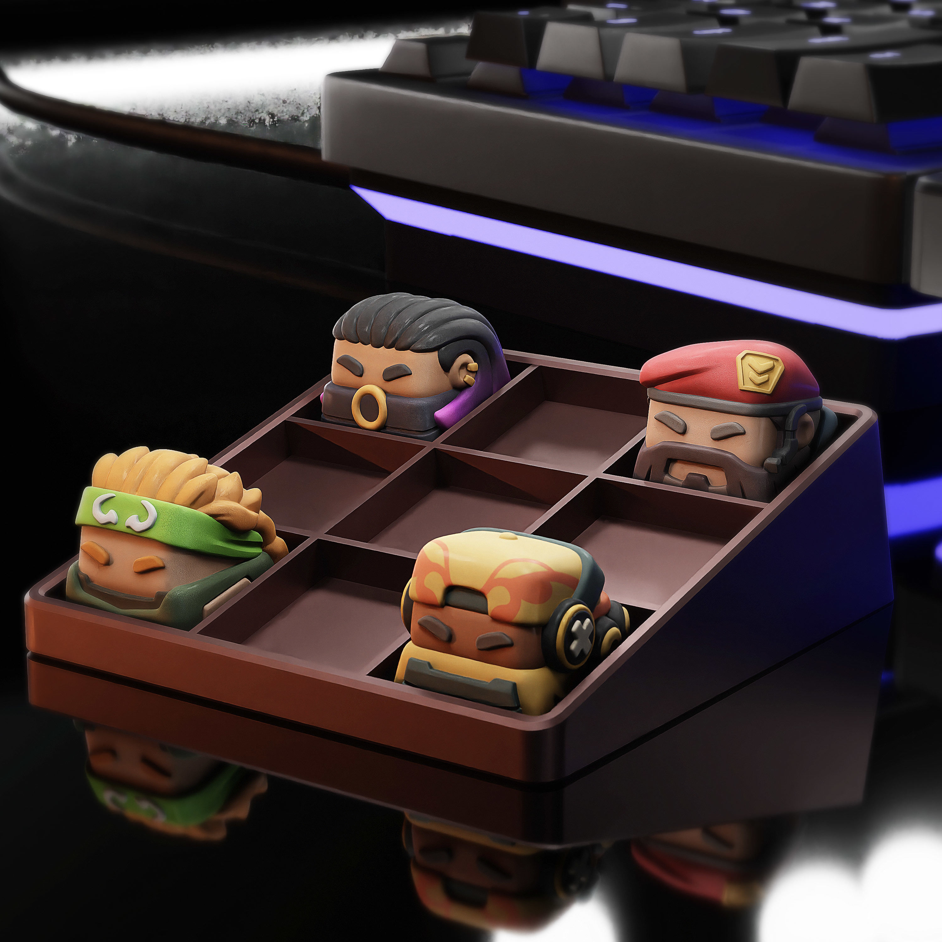 Valorant Keycaps Vol II - Mechanical Keyboard 3D print model_10