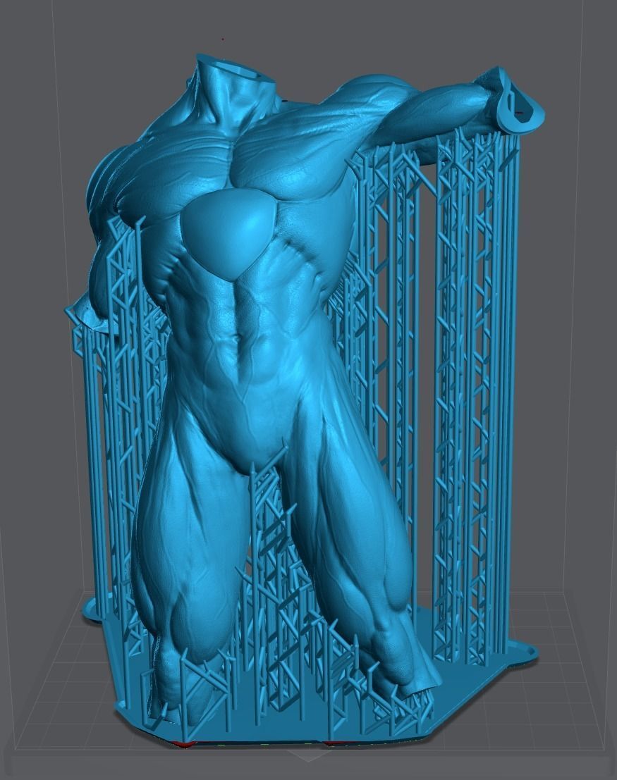 Frieza - Tribute statue 3D print model_5