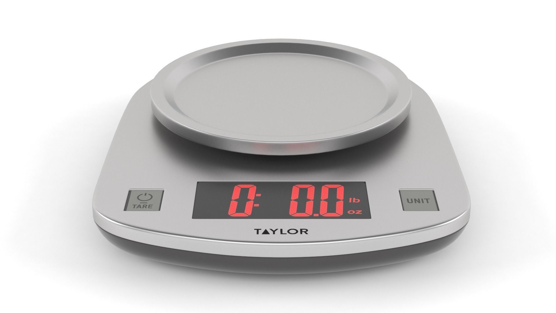 Digital Kitchen Scale 3D model_4