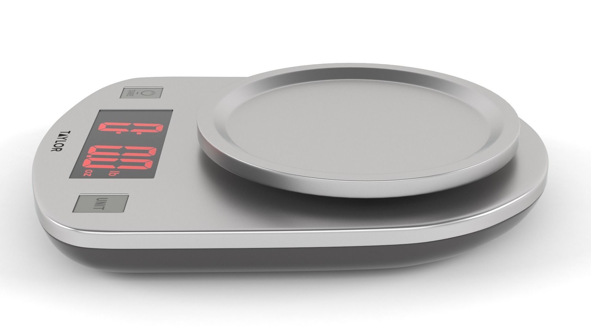 Digital Kitchen Scale 3D model_1