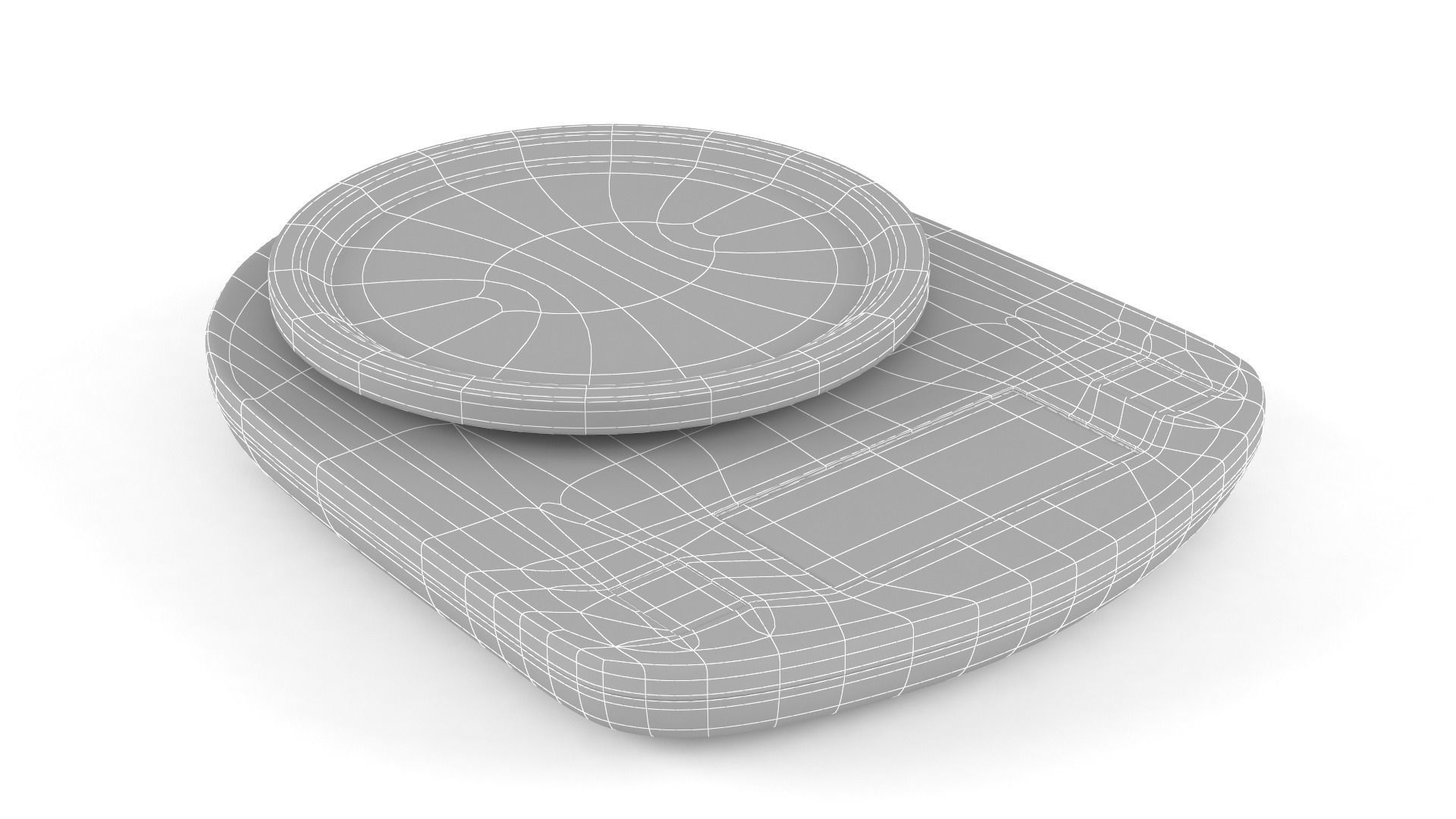Digital Kitchen Scale 3D model_8