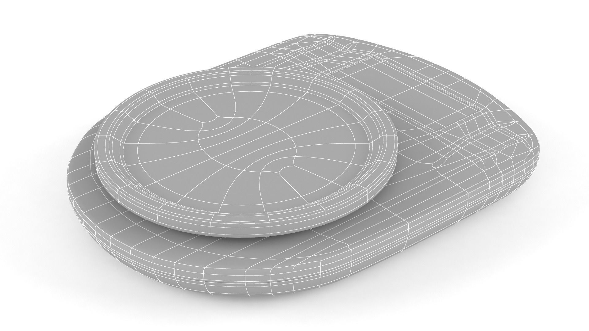 Digital Kitchen Scale 3D model_7