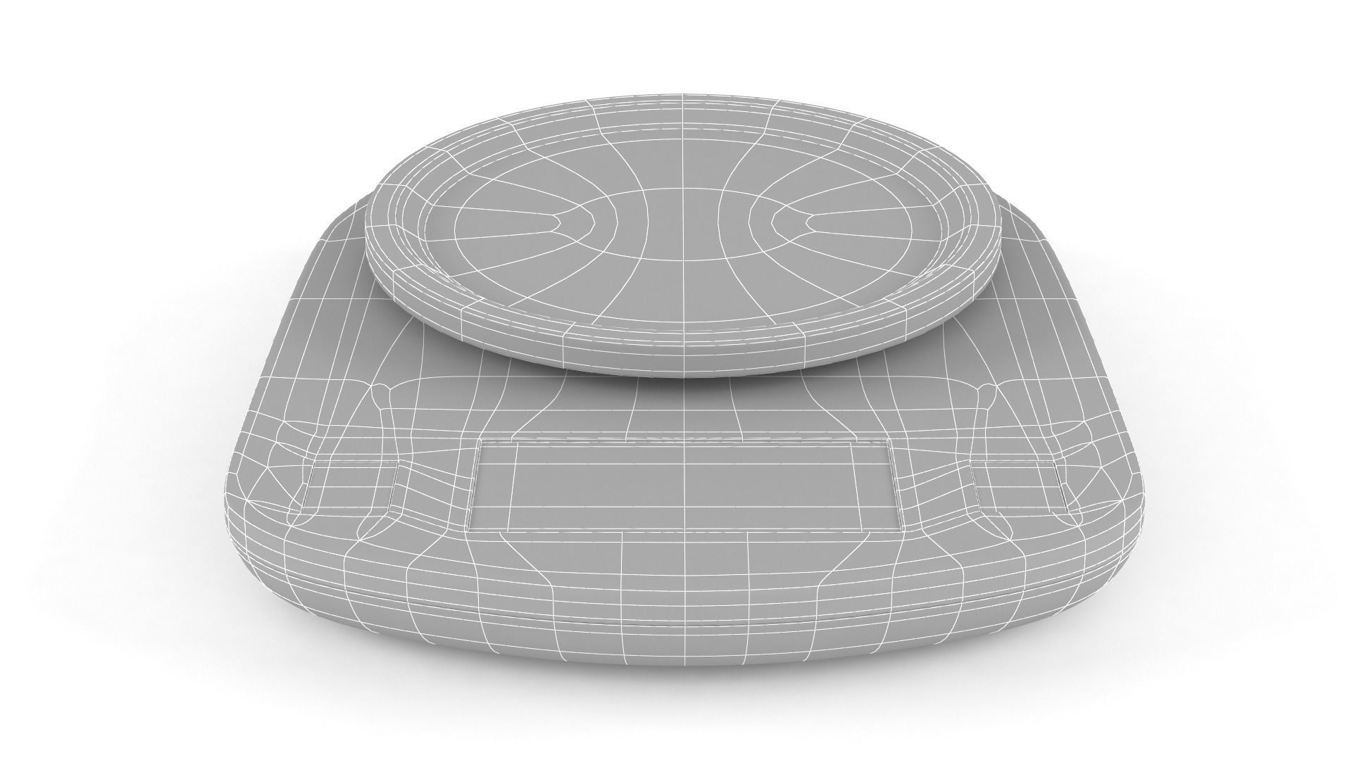 Digital Kitchen Scale 3D model_9