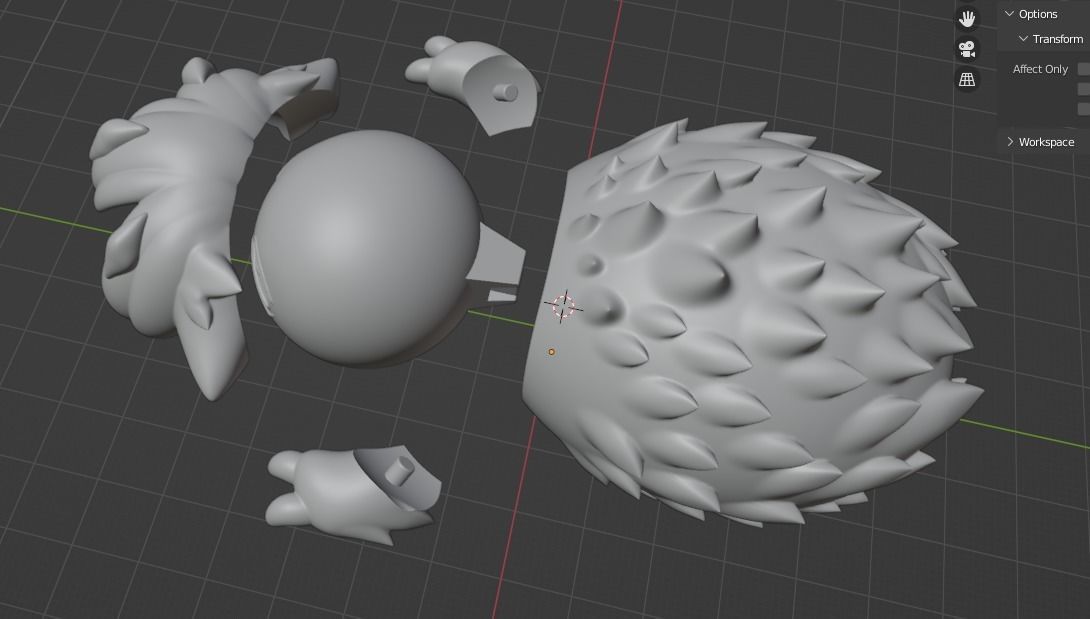 Princess Faputa 3D print model_3