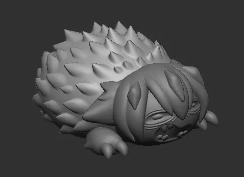 Princess Faputa 3D print model_0