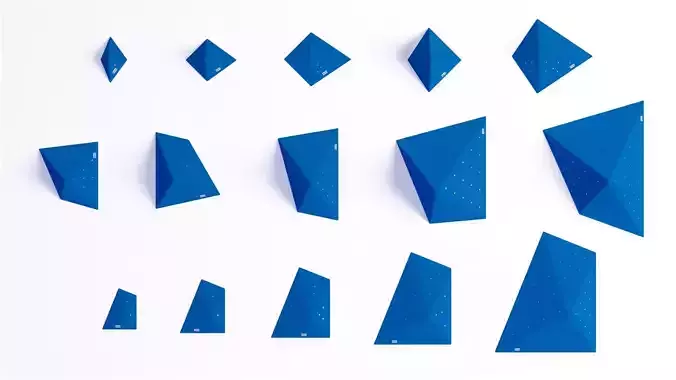 Rock Climbing Boulders - Axis Pyramid 3D model