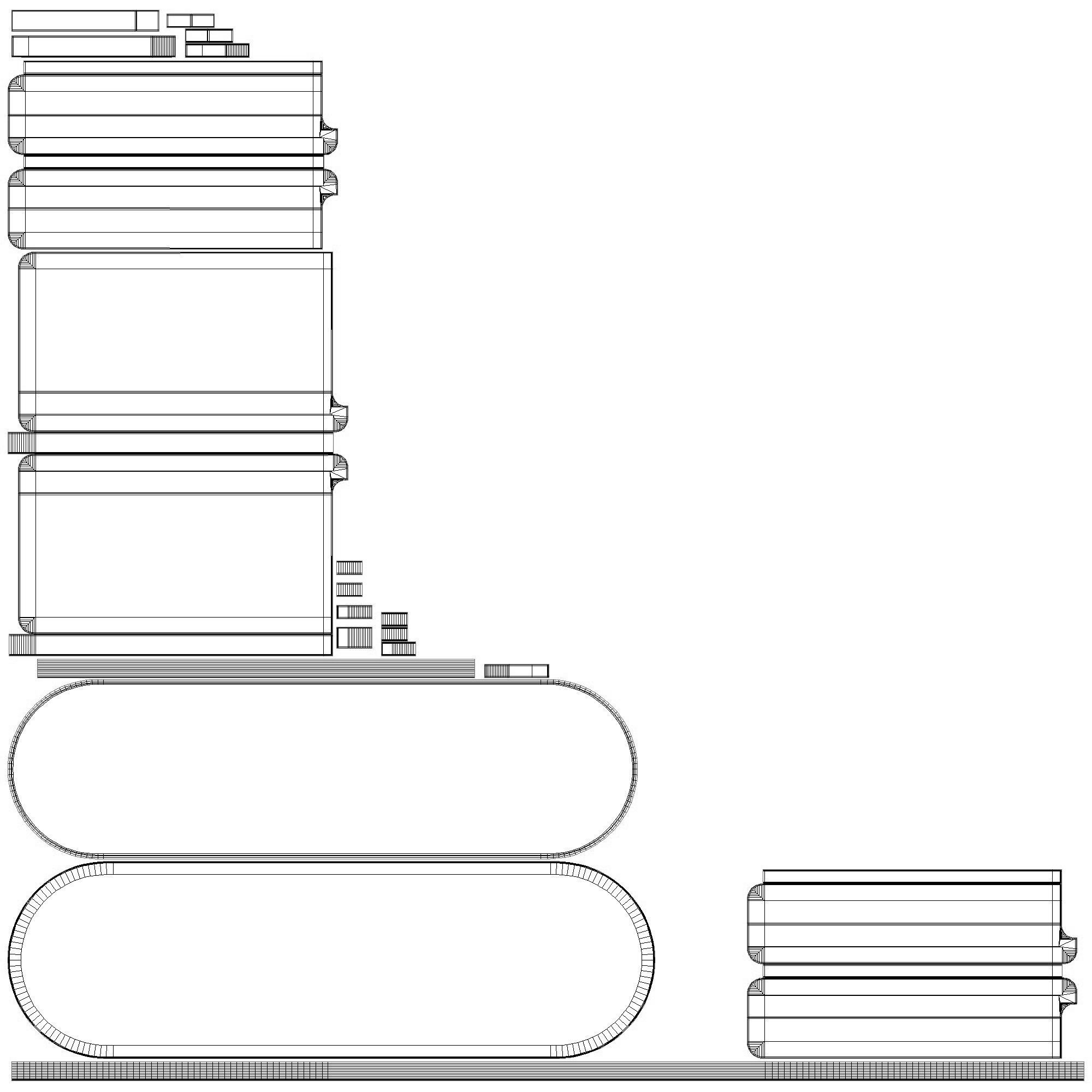 LuxLucia Casa OASIS Console Table 3D model_7