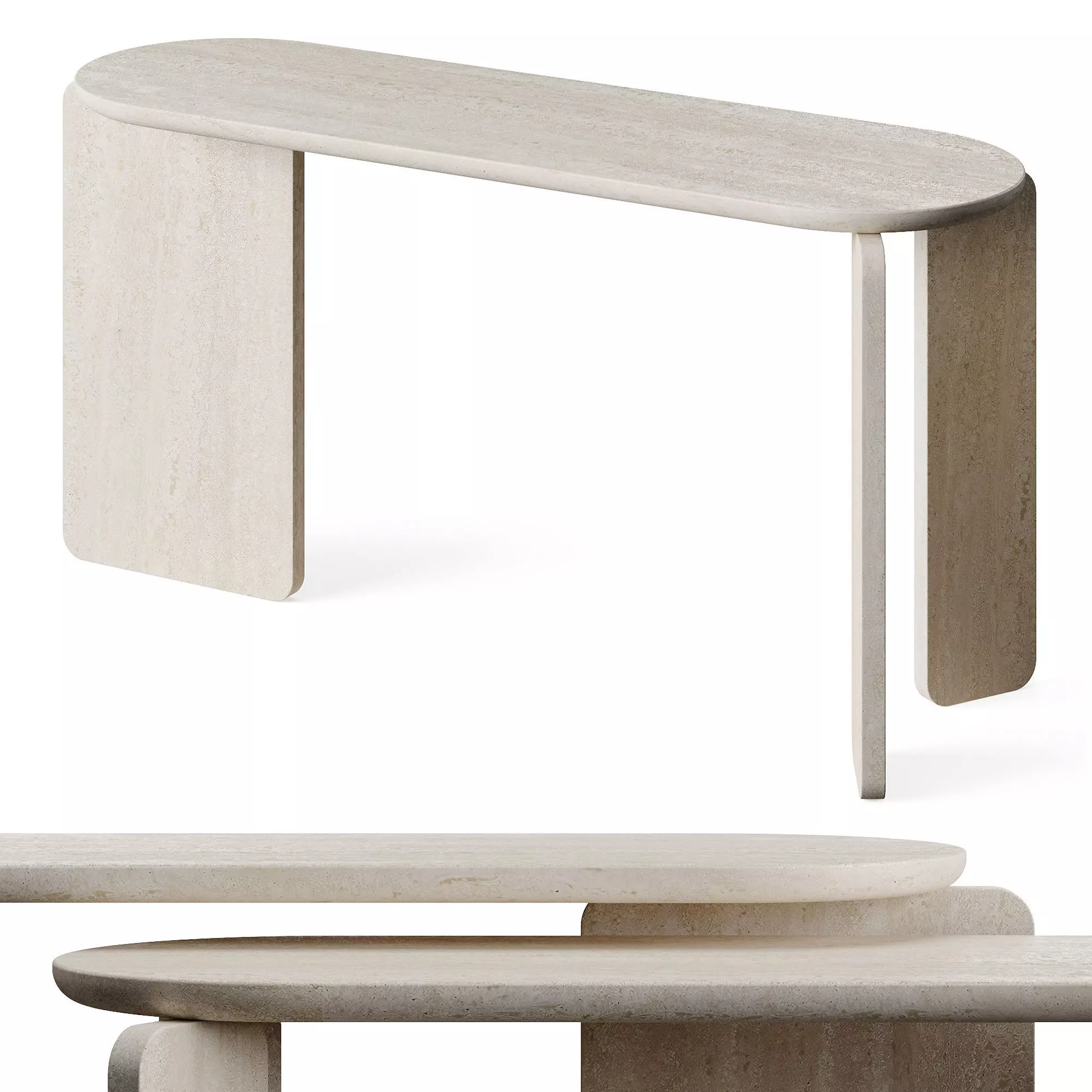 LuxLucia Casa OASIS Console Table 3D model_0