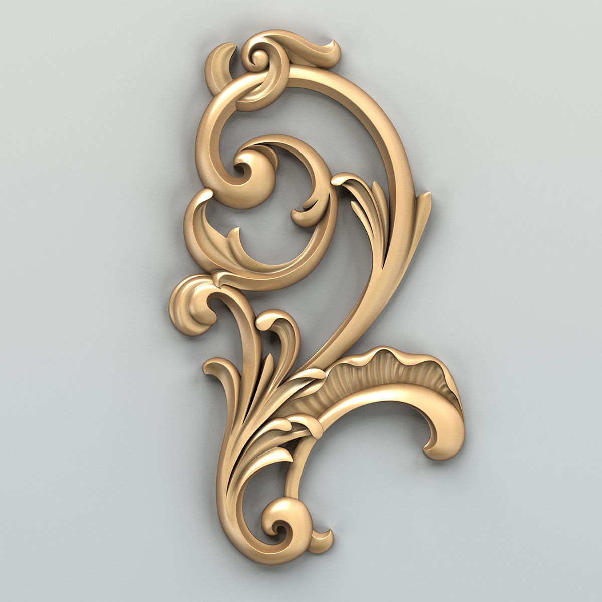 Decor vertical 023 3D model_1