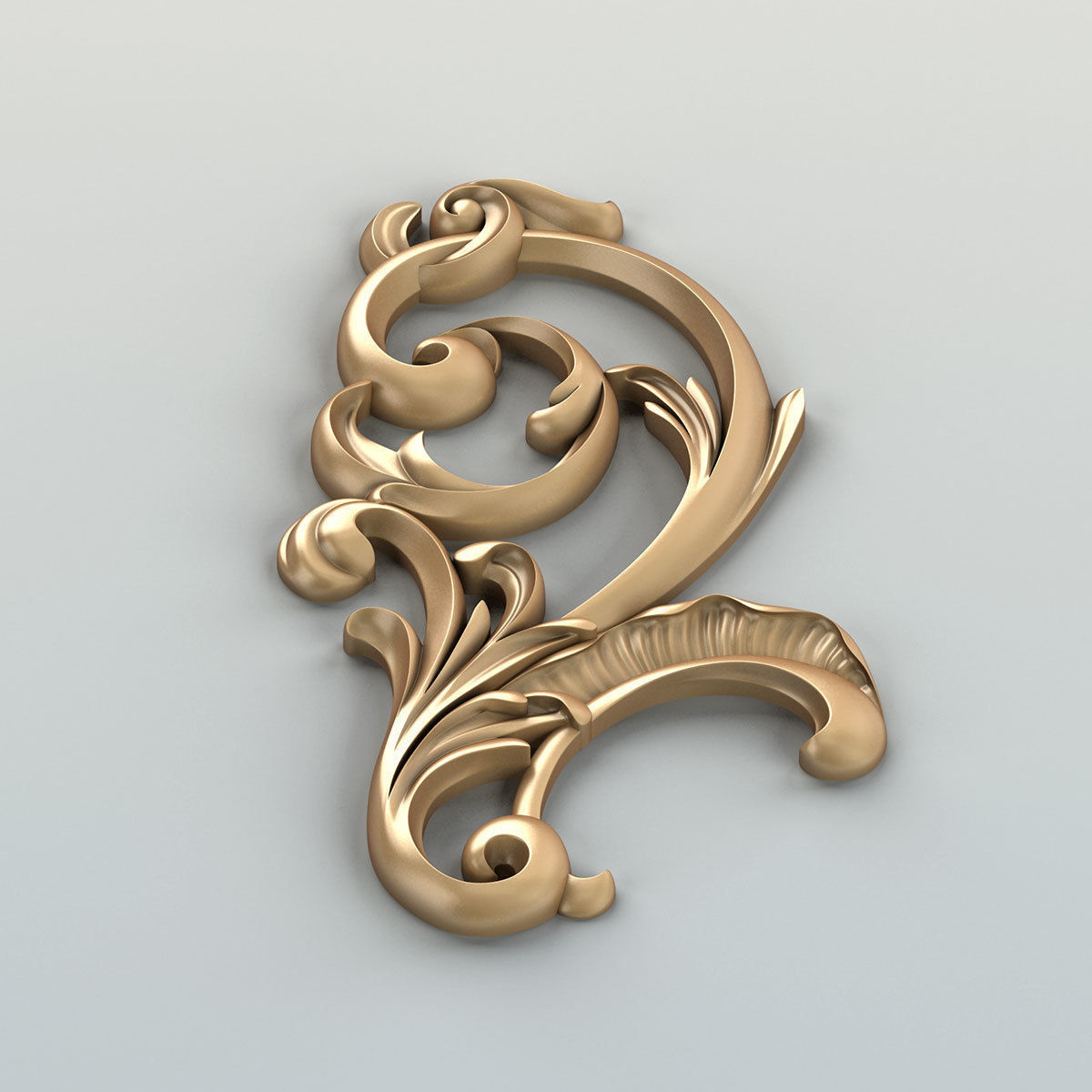 Decor vertical 023 3D model_3