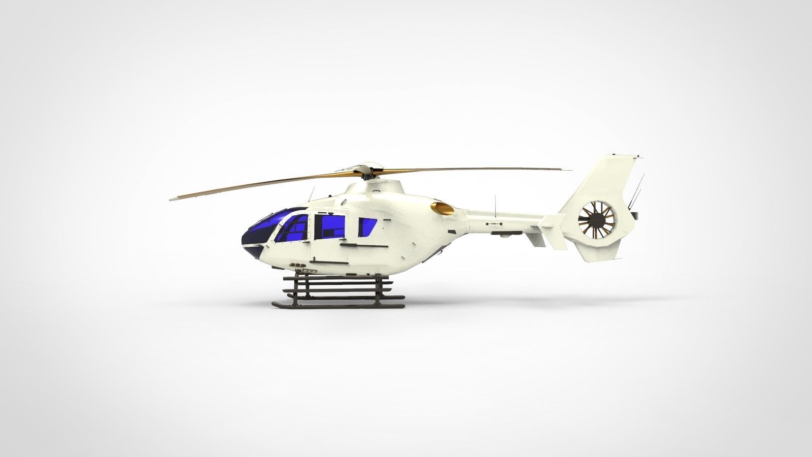 Eurocopter EC135 3D model_6