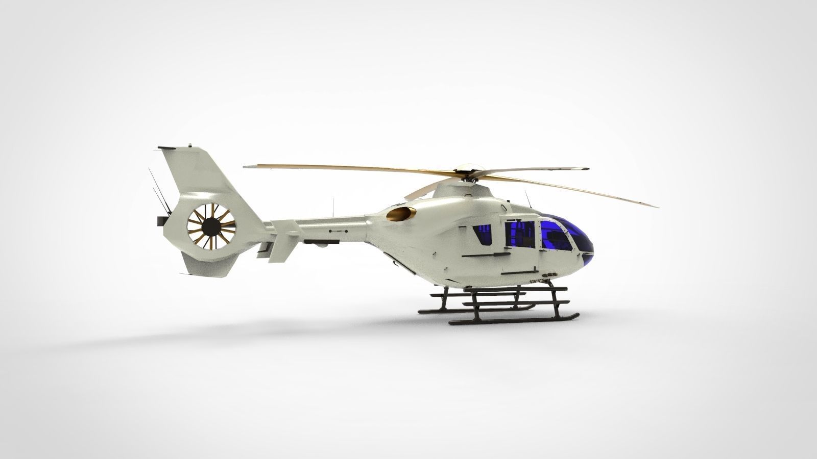 Eurocopter EC135 3D model_5