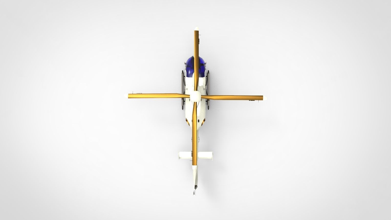 Eurocopter EC135 3D model_2