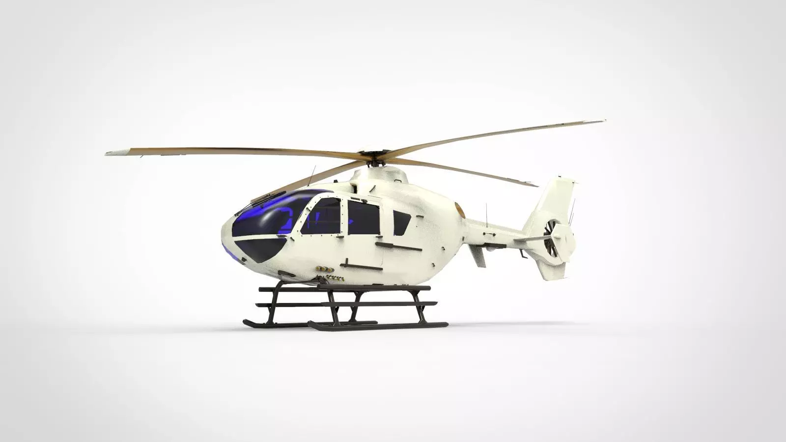Eurocopter EC135 3D model_0