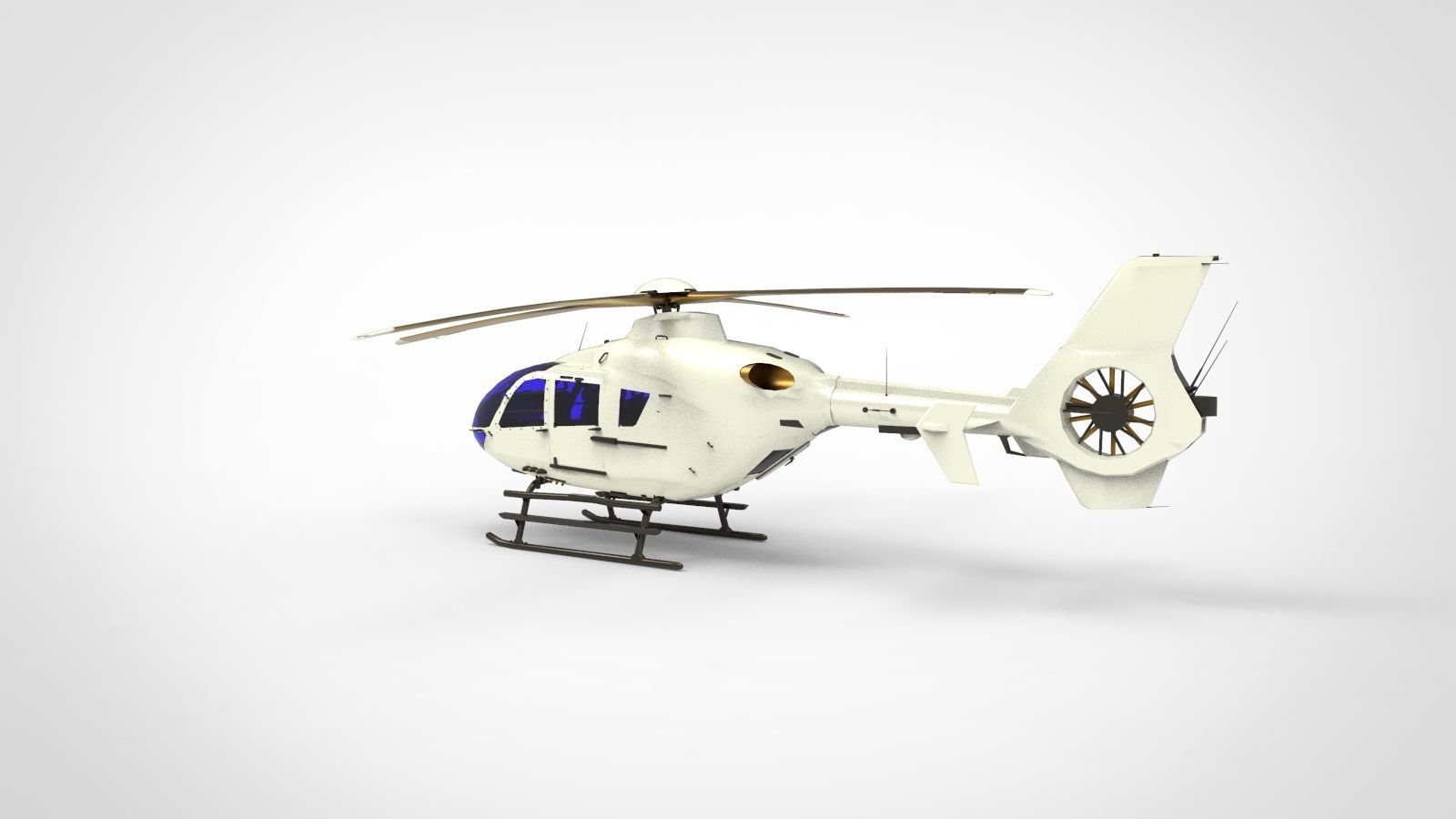 Eurocopter EC135 3D model_3