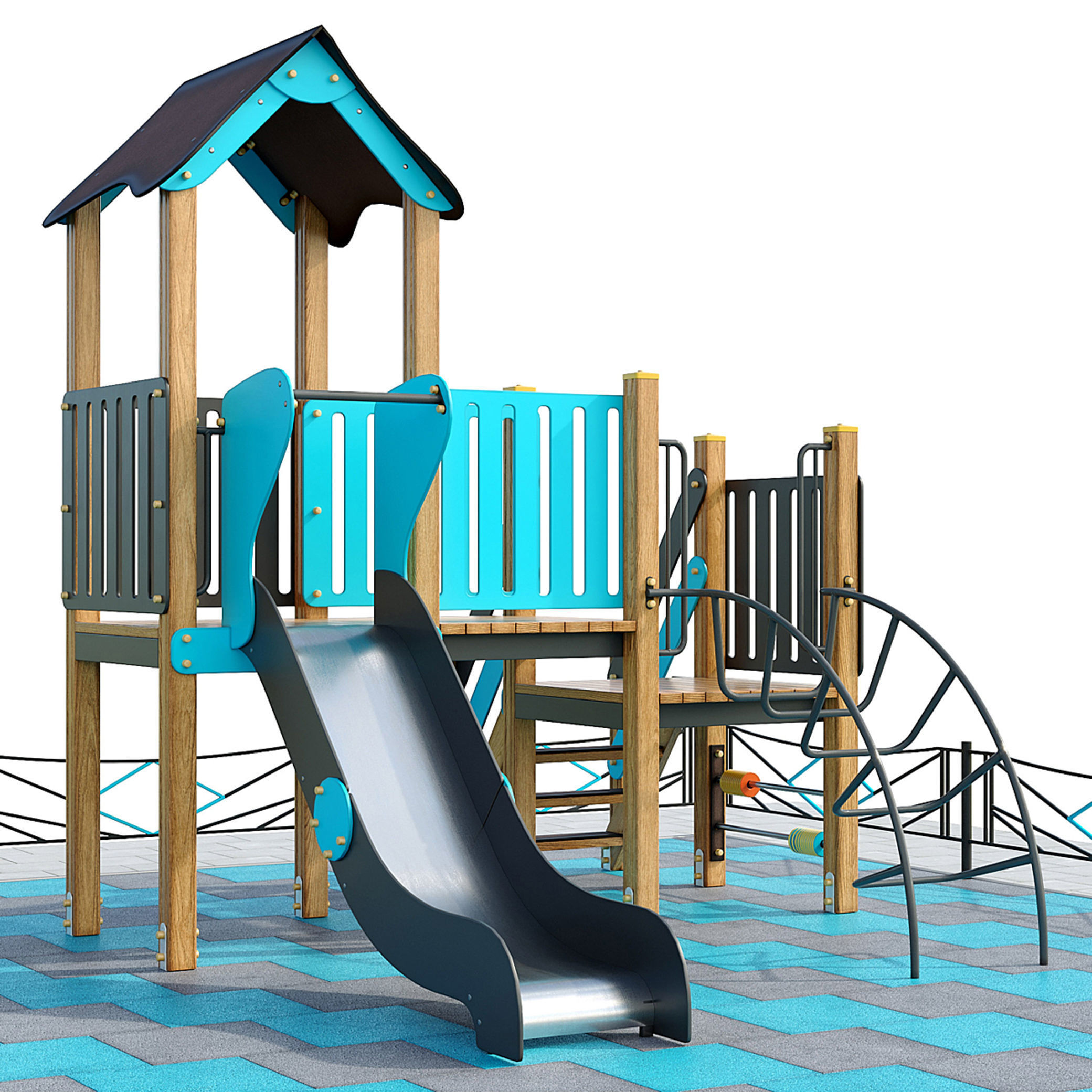 Children playground1 3D model_1