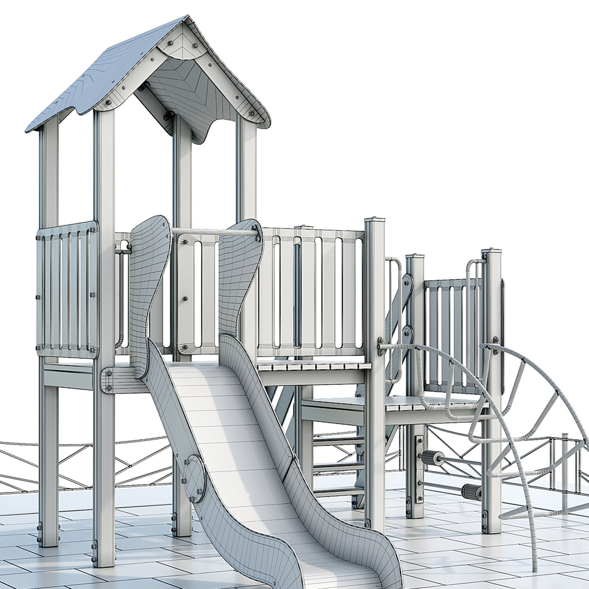 Children playground1 3D model_5