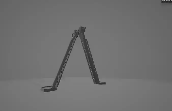 XM500 Bipod 3D print model