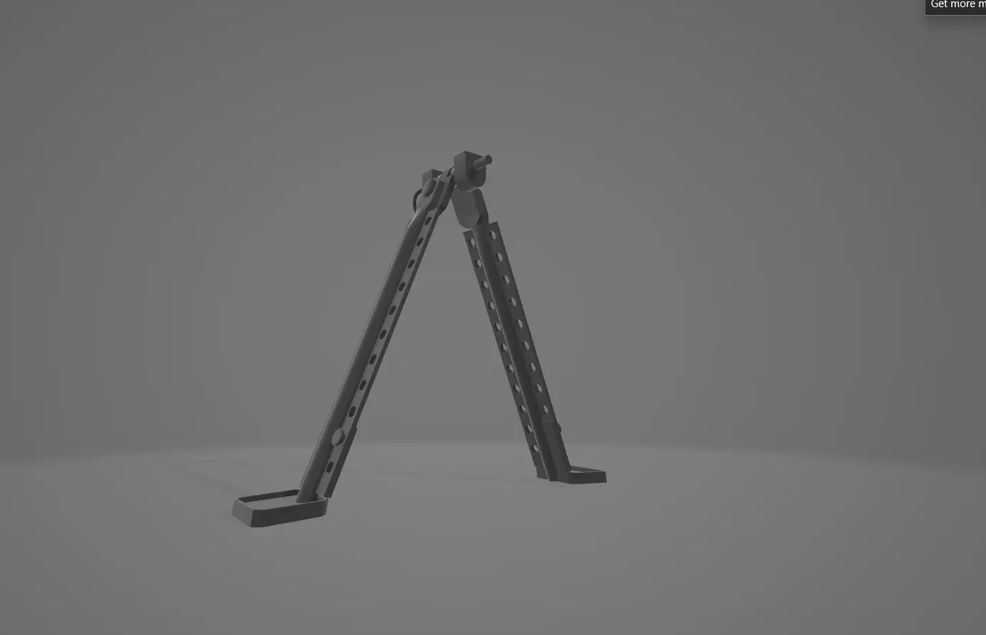 XM500 Bipod 3D print model_0