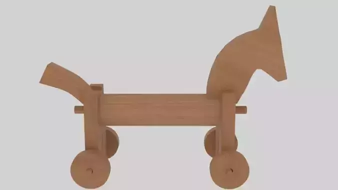 Wooden Horse toy